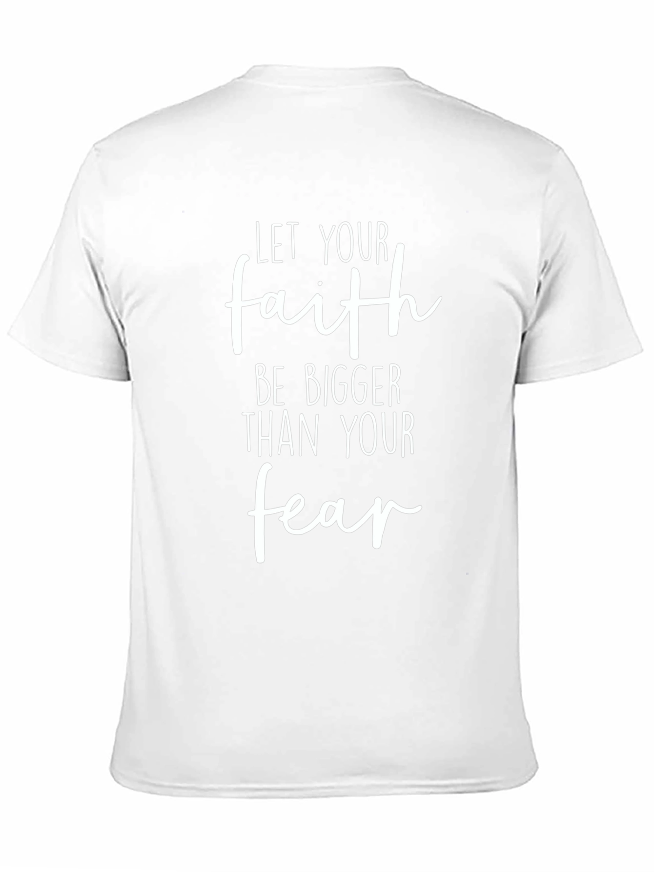Faith Over Fear Graphic Tee - Stylish Christian Apparel