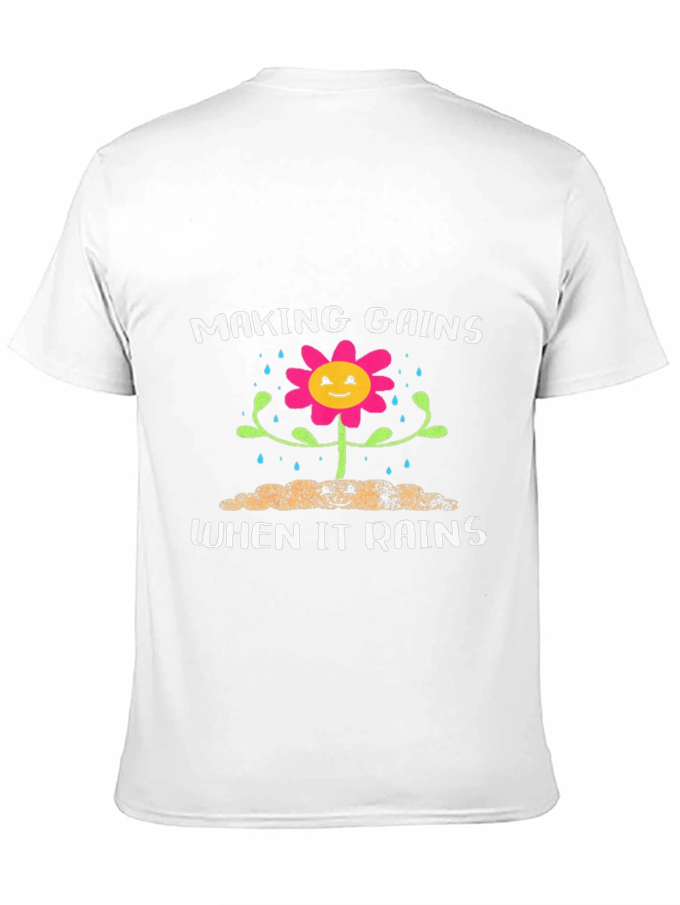 Making Gains When It Rains Graphic T-Shirt