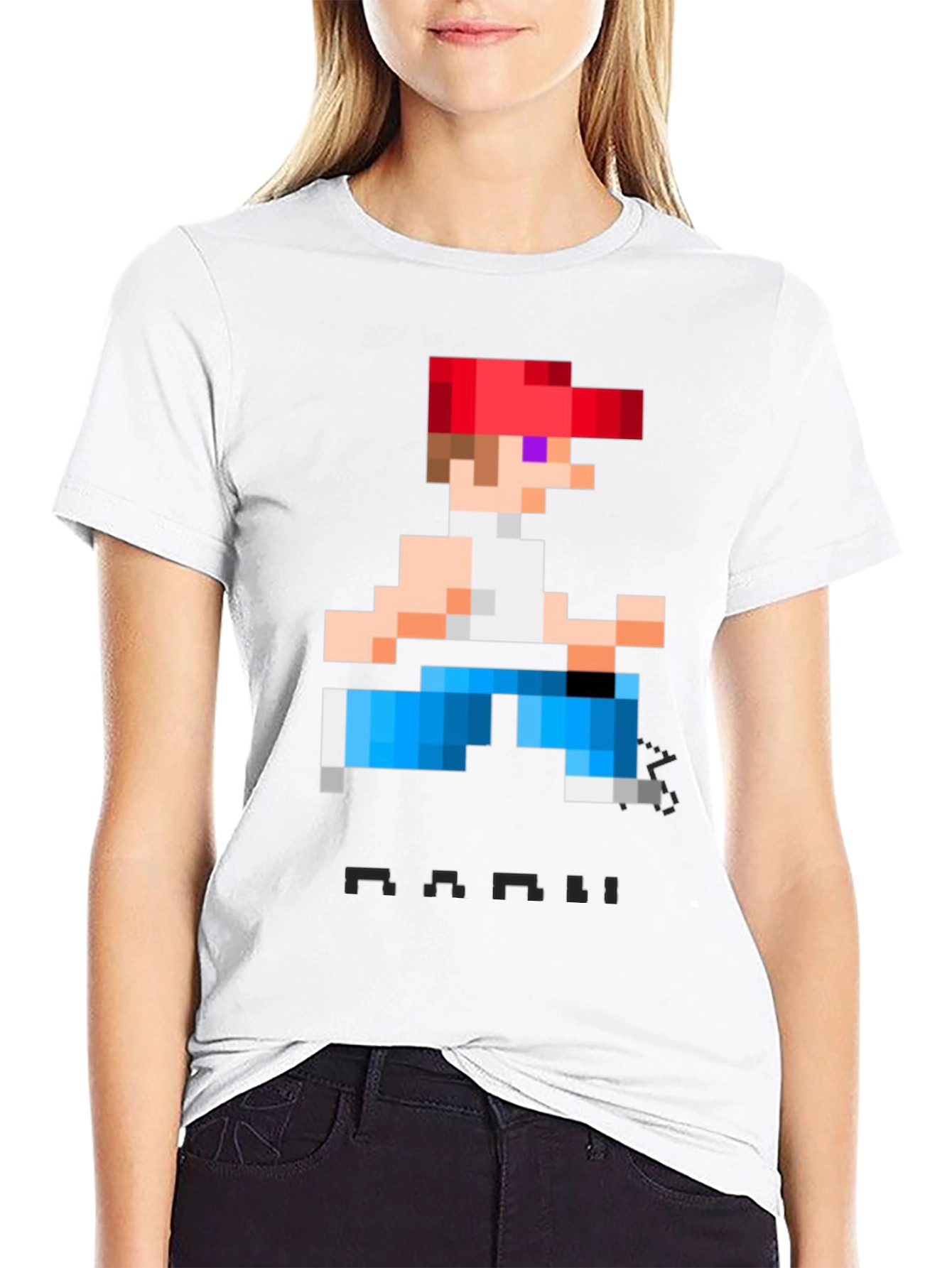 Retro Pixel Game T-Shirt - Cool Graphic Tee