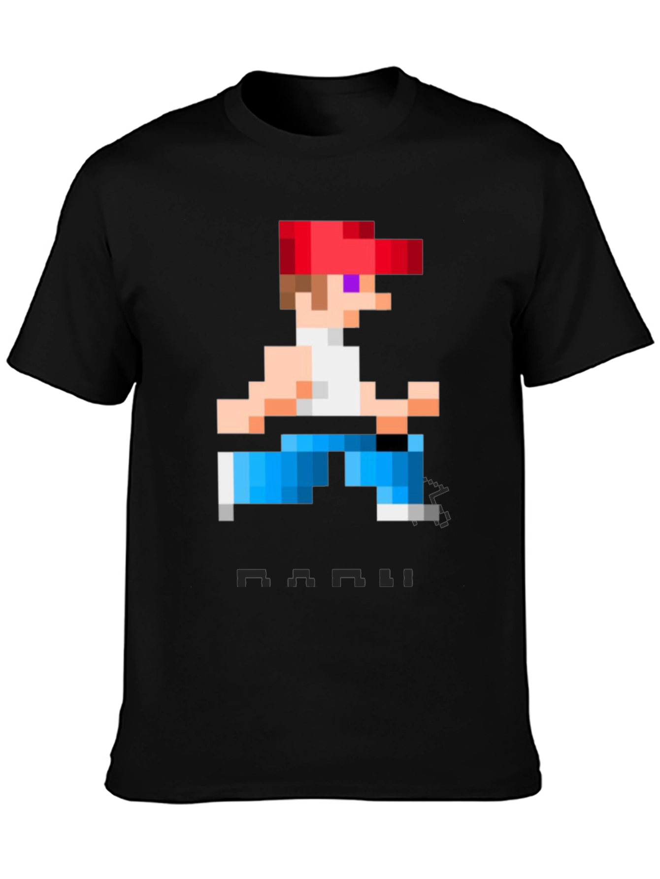 Retro Pixel Game T-Shirt - Cool Graphic Tee