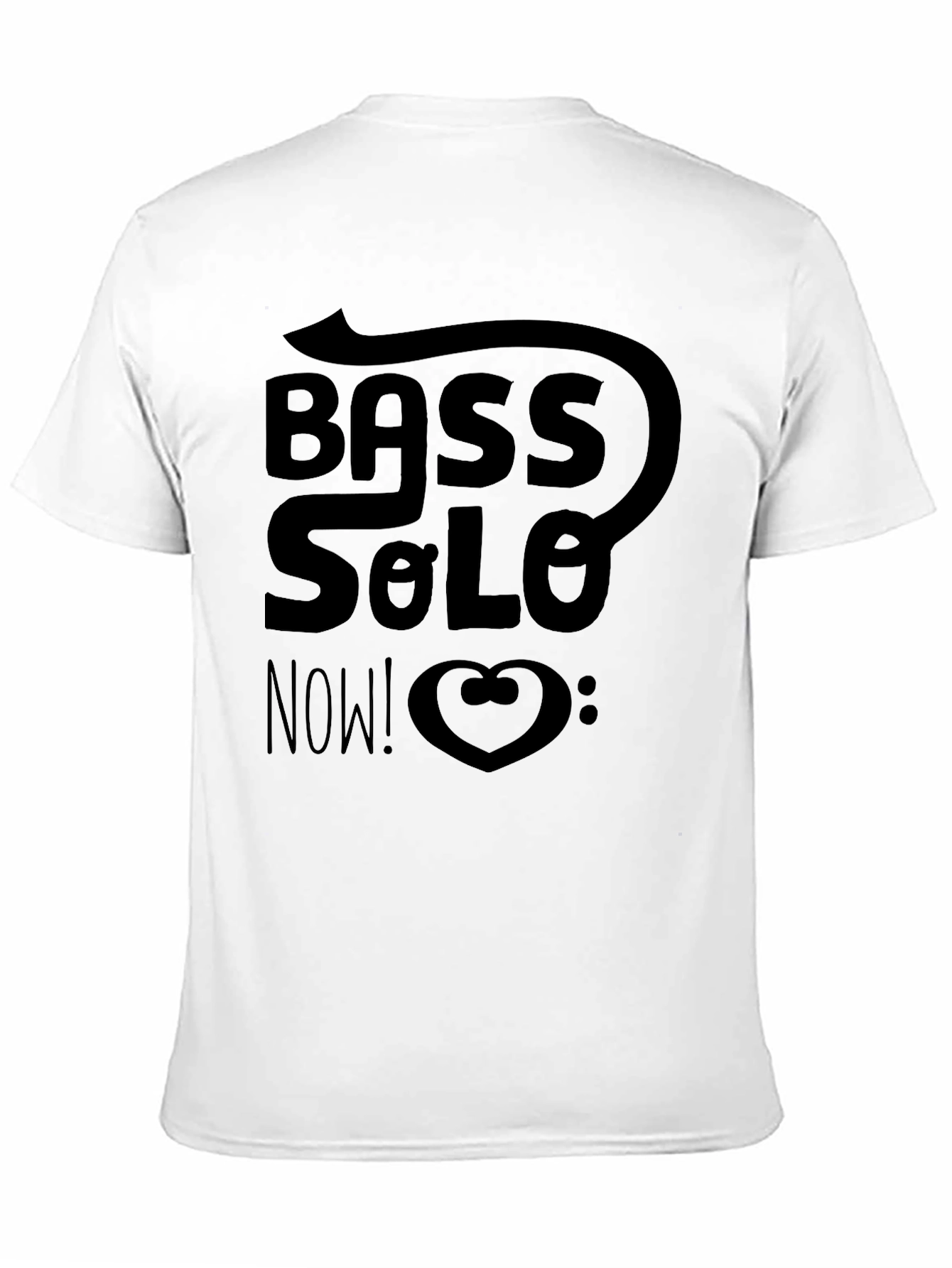 Bass Solo Now! Graphic T-Shirt - Stylish Musician Tee