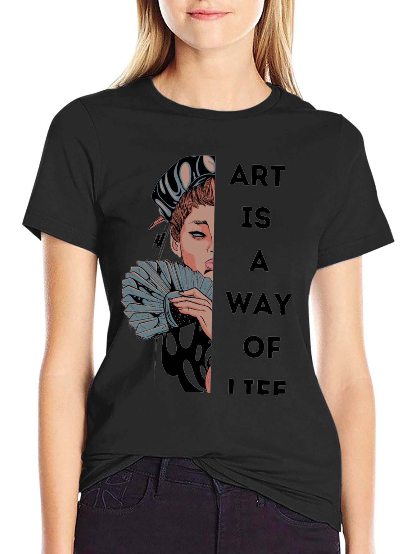 Art Is A Way Of Life Graphic Tee
