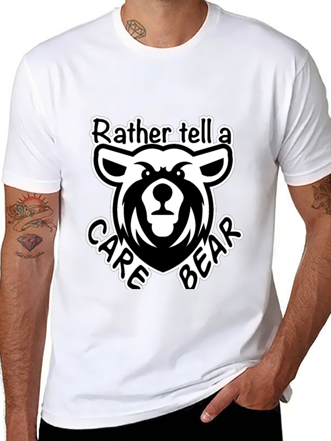 Rather Tell a Care Bear T-Shirt