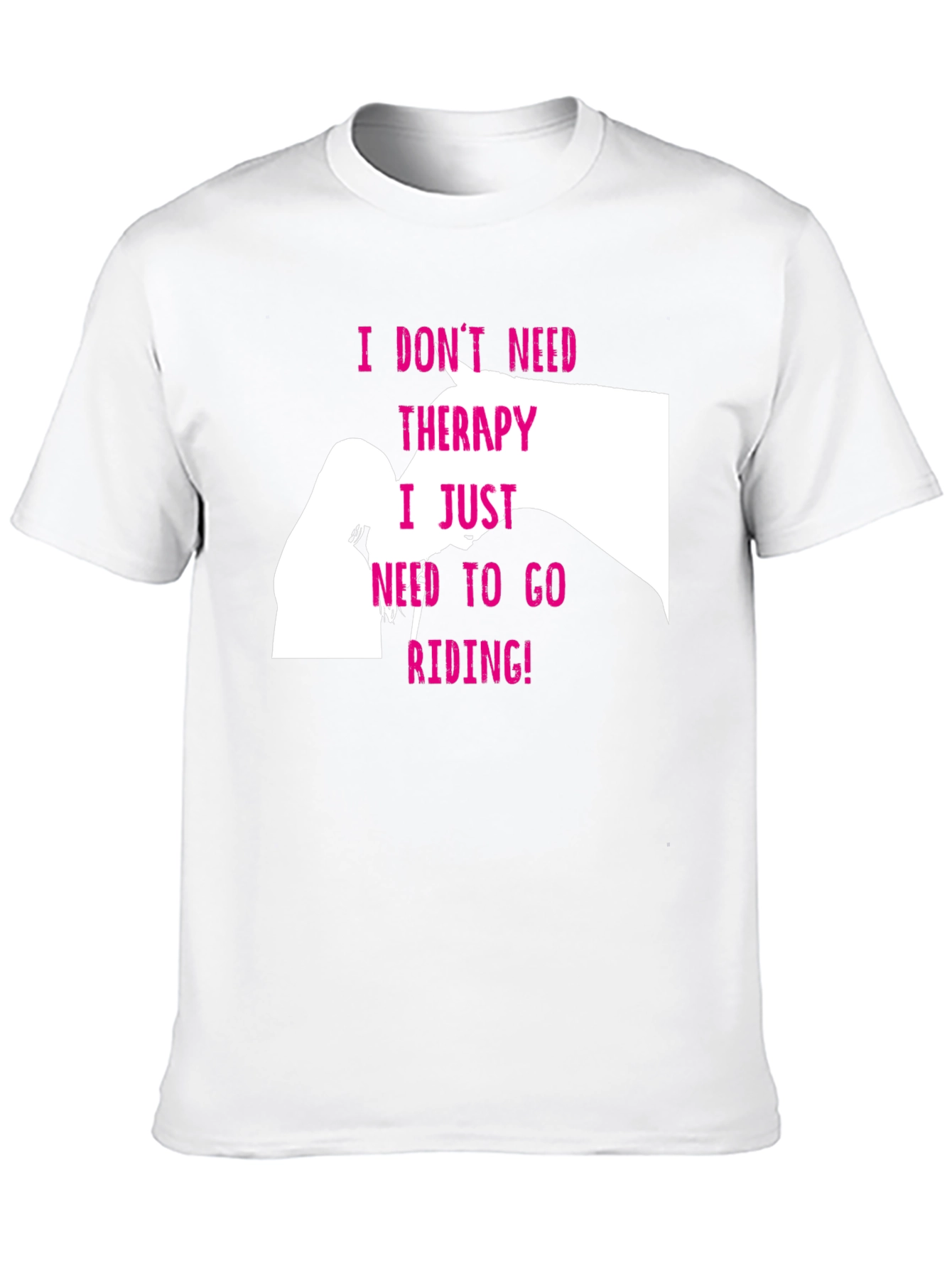 Horse Therapy T-Shirt - Riding is My Therapy