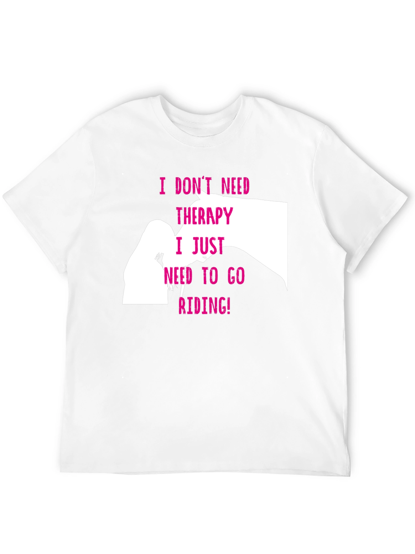 Horse Therapy T-Shirt - Riding is My Therapy