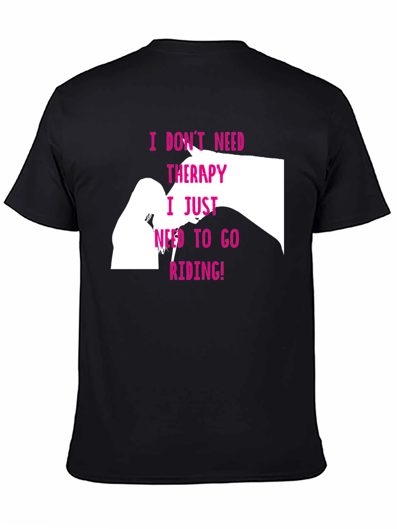 Horse Therapy T-Shirt - Riding is My Therapy
