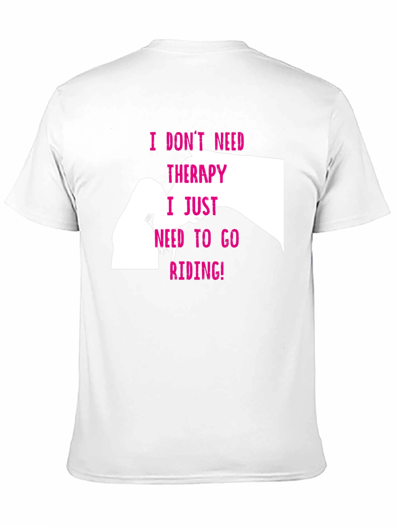 Horse Therapy T-Shirt - Riding is My Therapy