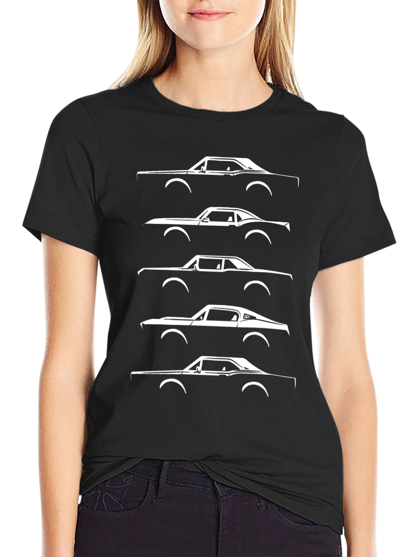 Classic Car Silhouette T-Shirt