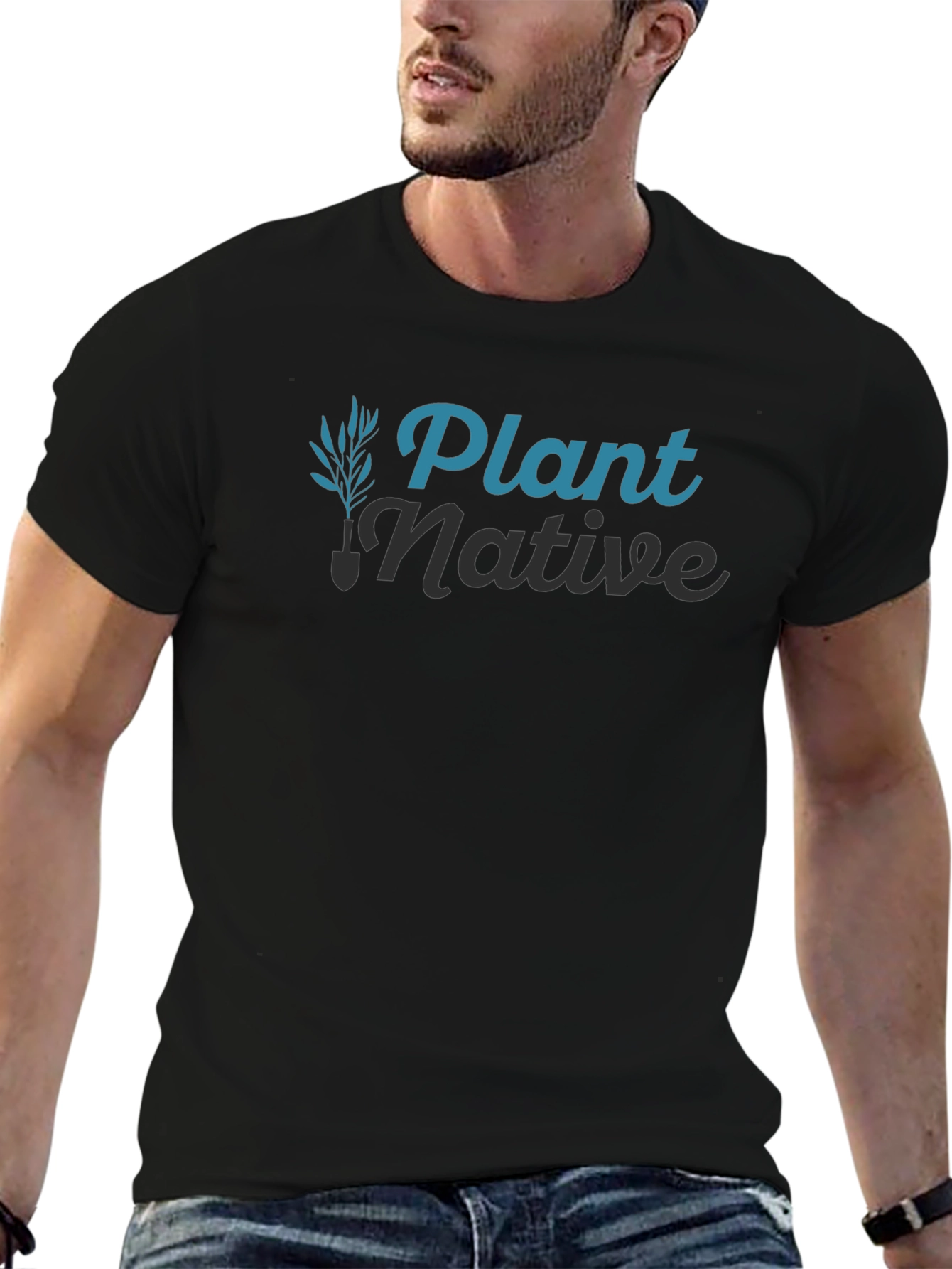 Plant Native Graphic Tee - Eco-Friendly Shirt