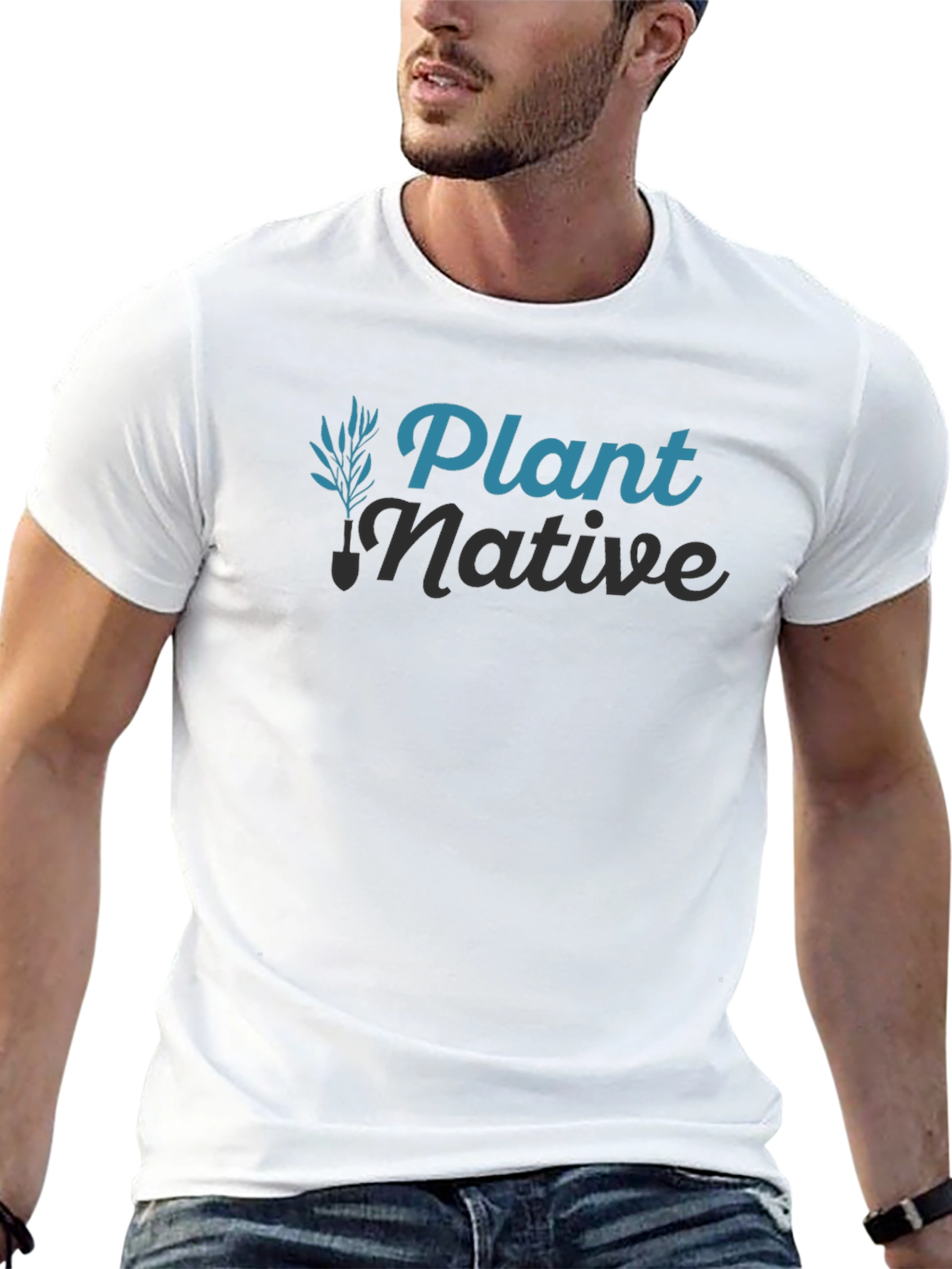 Plant Native Graphic Tee - Eco-Friendly Shirt