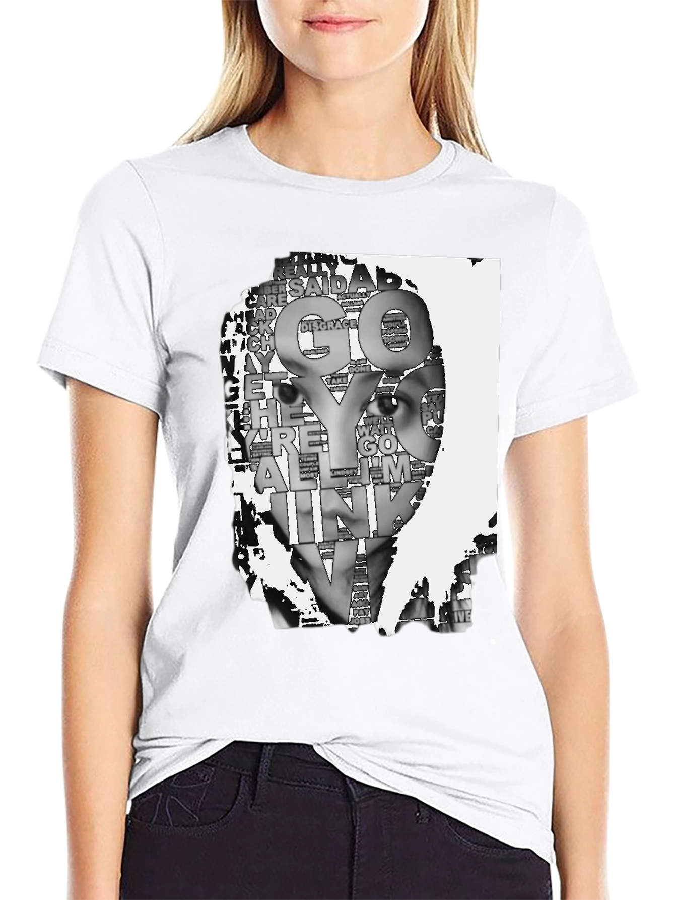 Go Live Graphic Black T-Shirt