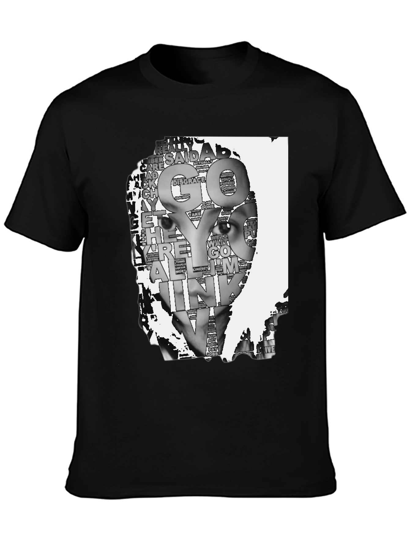 Go Live Graphic Black T-Shirt