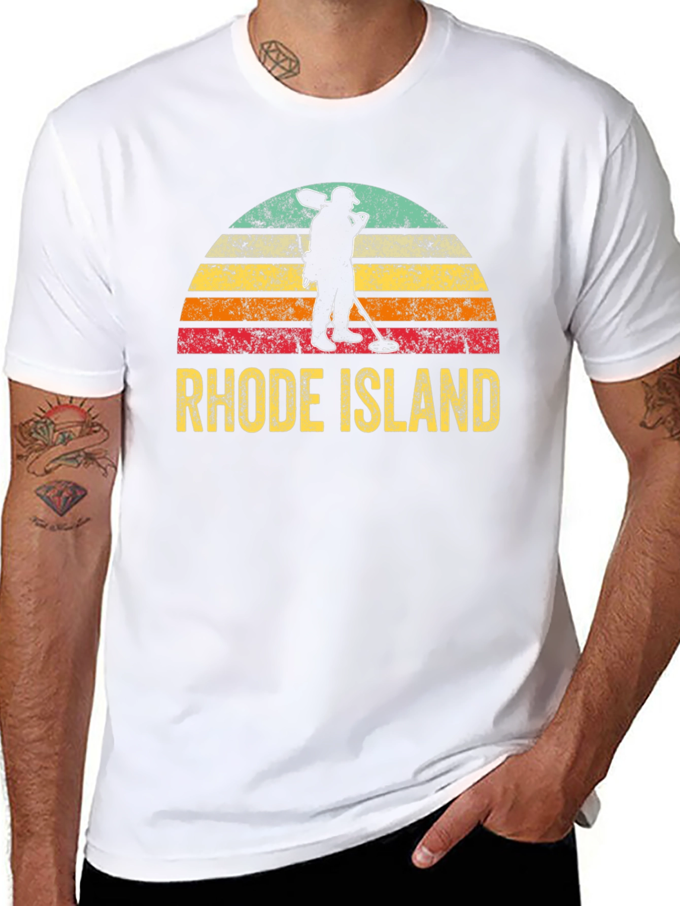 Rhode Island Metal Detecting T-Shirt