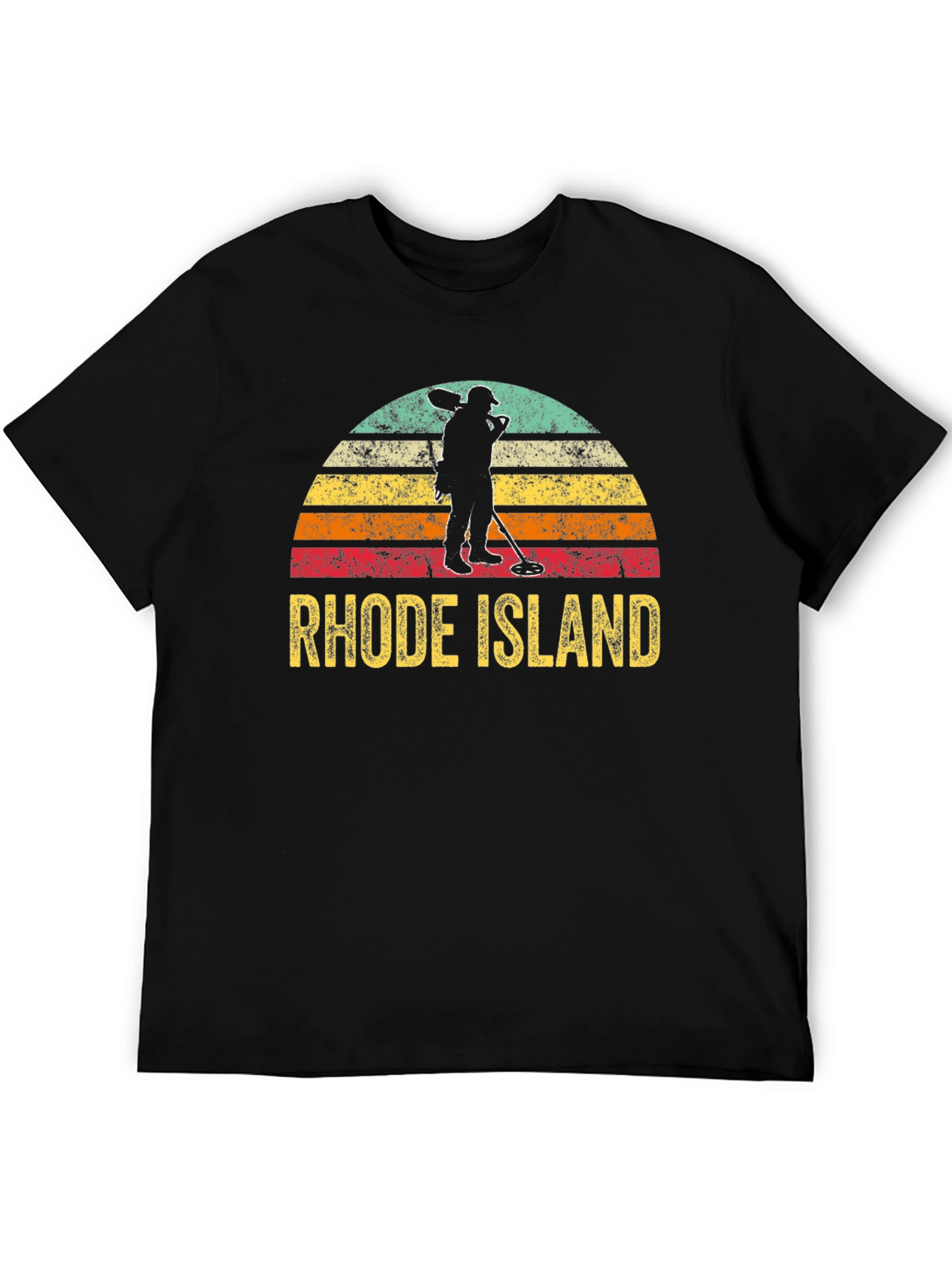 Rhode Island Metal Detecting T-Shirt
