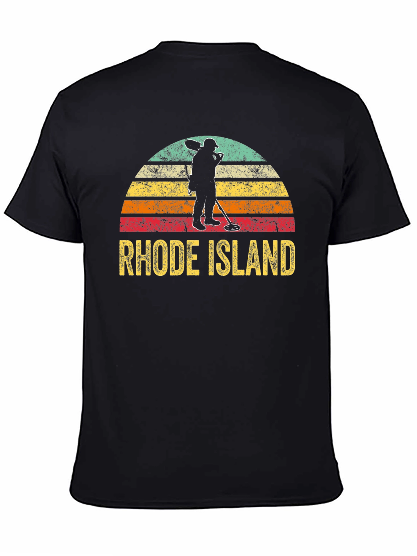 Rhode Island Metal Detecting T-Shirt