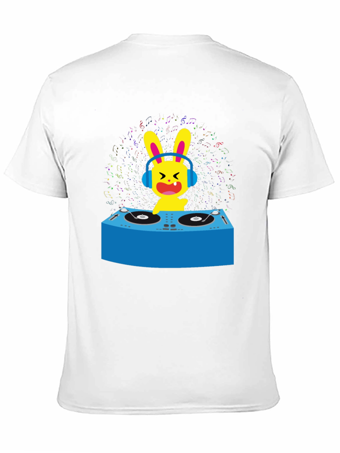 DJ Bunny Graphic T-Shirt