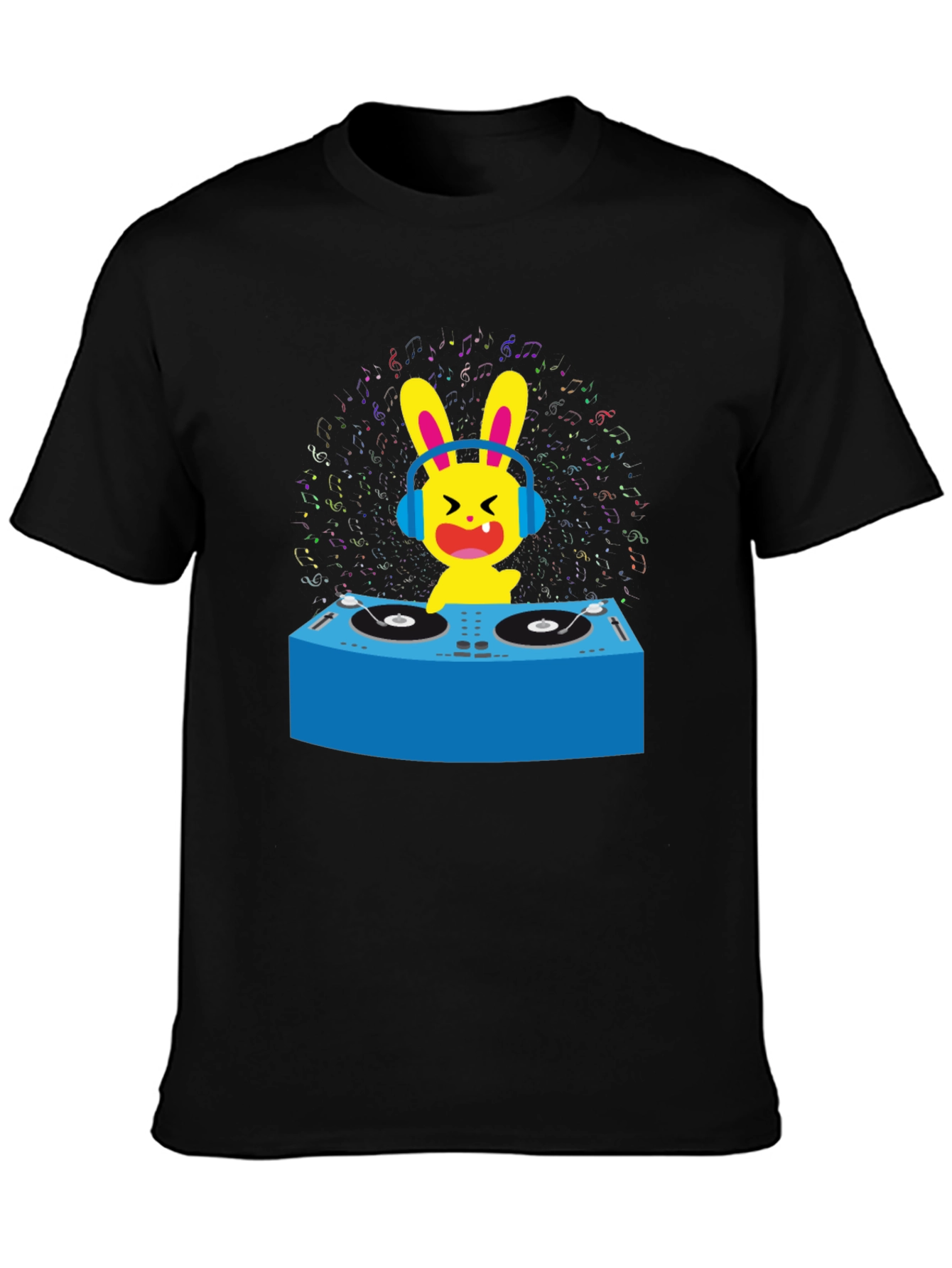 DJ Bunny Graphic T-Shirt