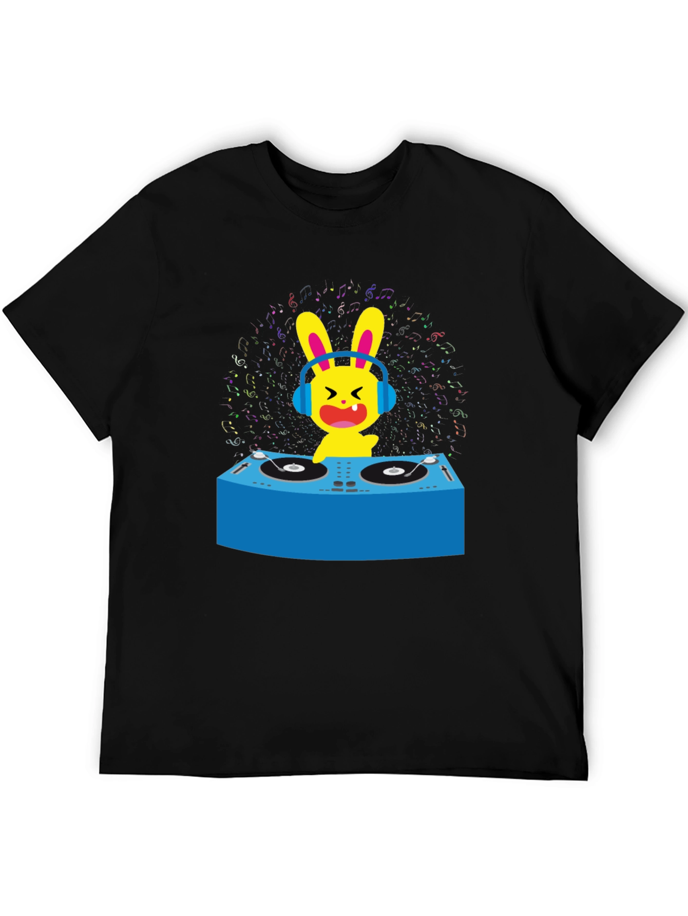 DJ Bunny Graphic T-Shirt