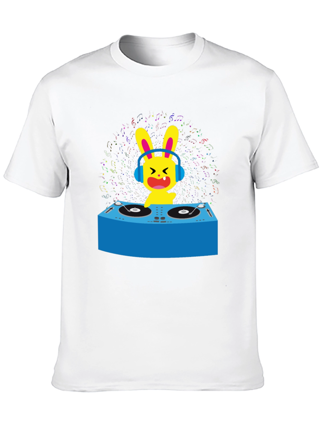 DJ Bunny Graphic T-Shirt