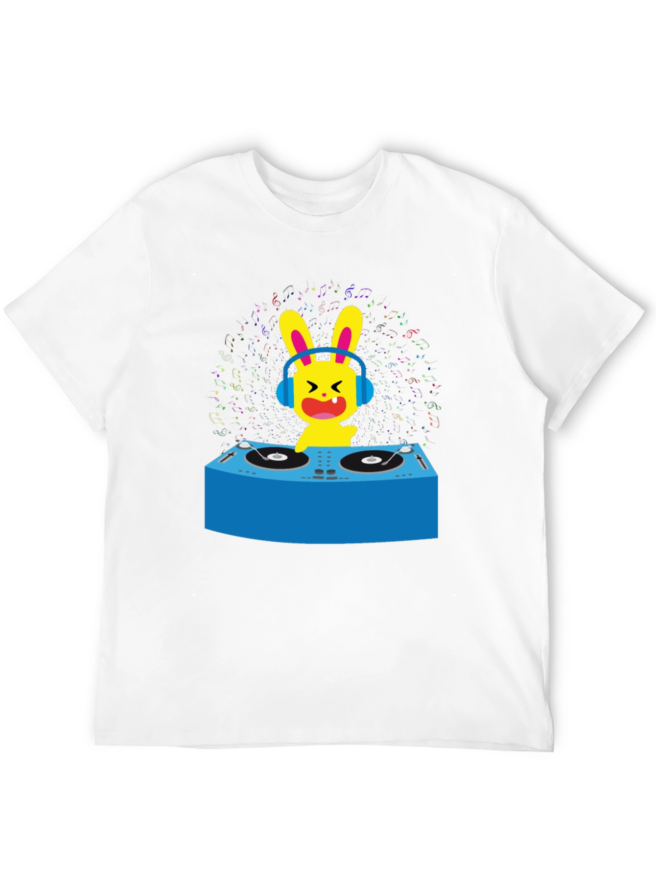 DJ Bunny Graphic T-Shirt