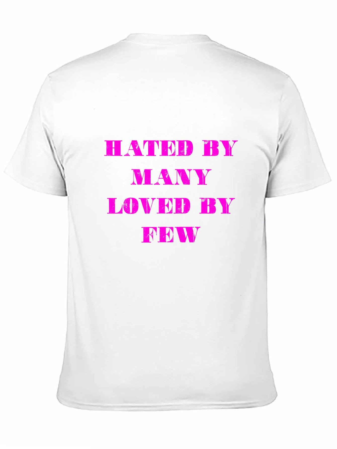 Hated By Many Loved By Few Graphic T-Shirt