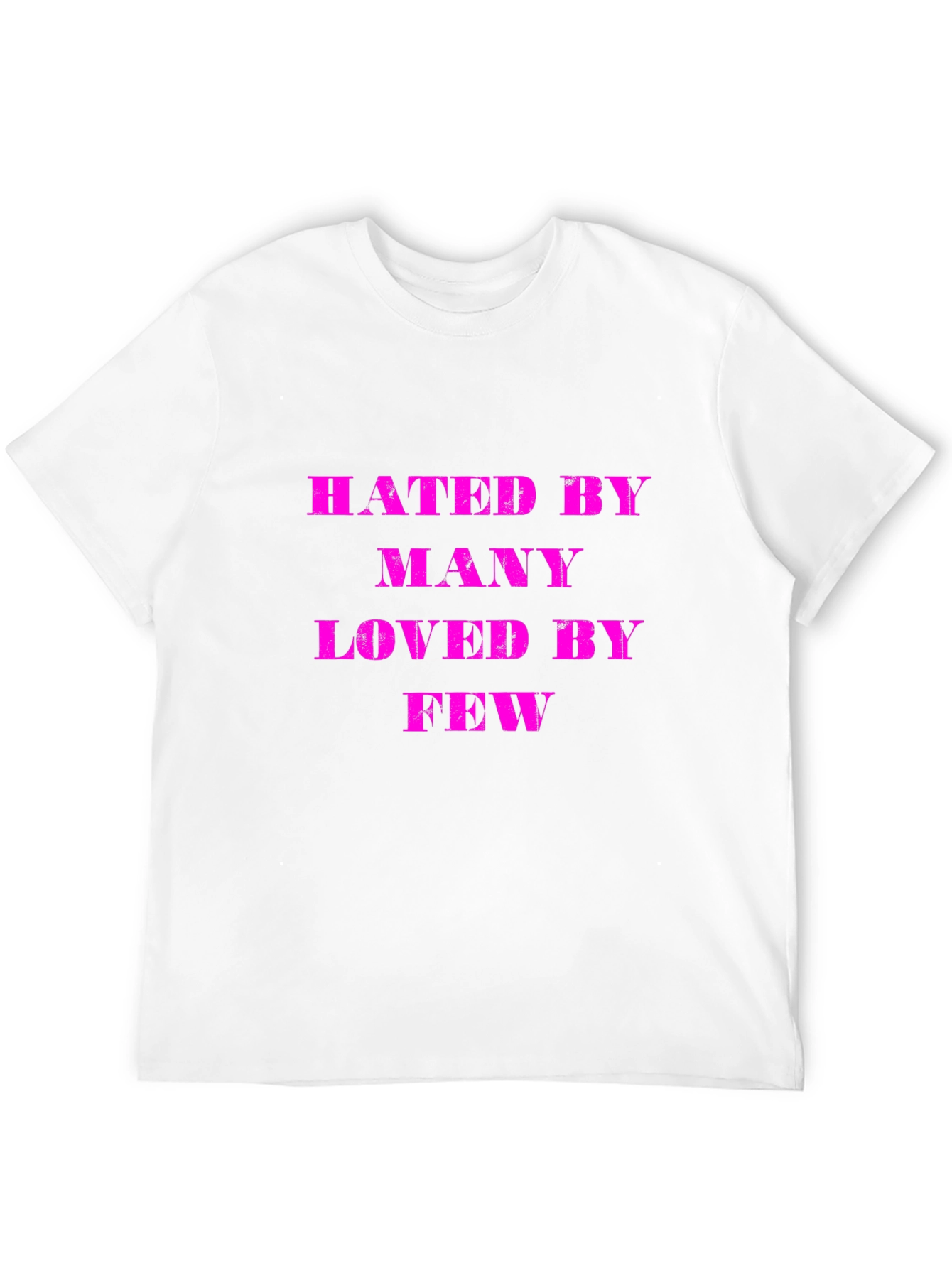 Hated By Many Loved By Few Graphic T-Shirt