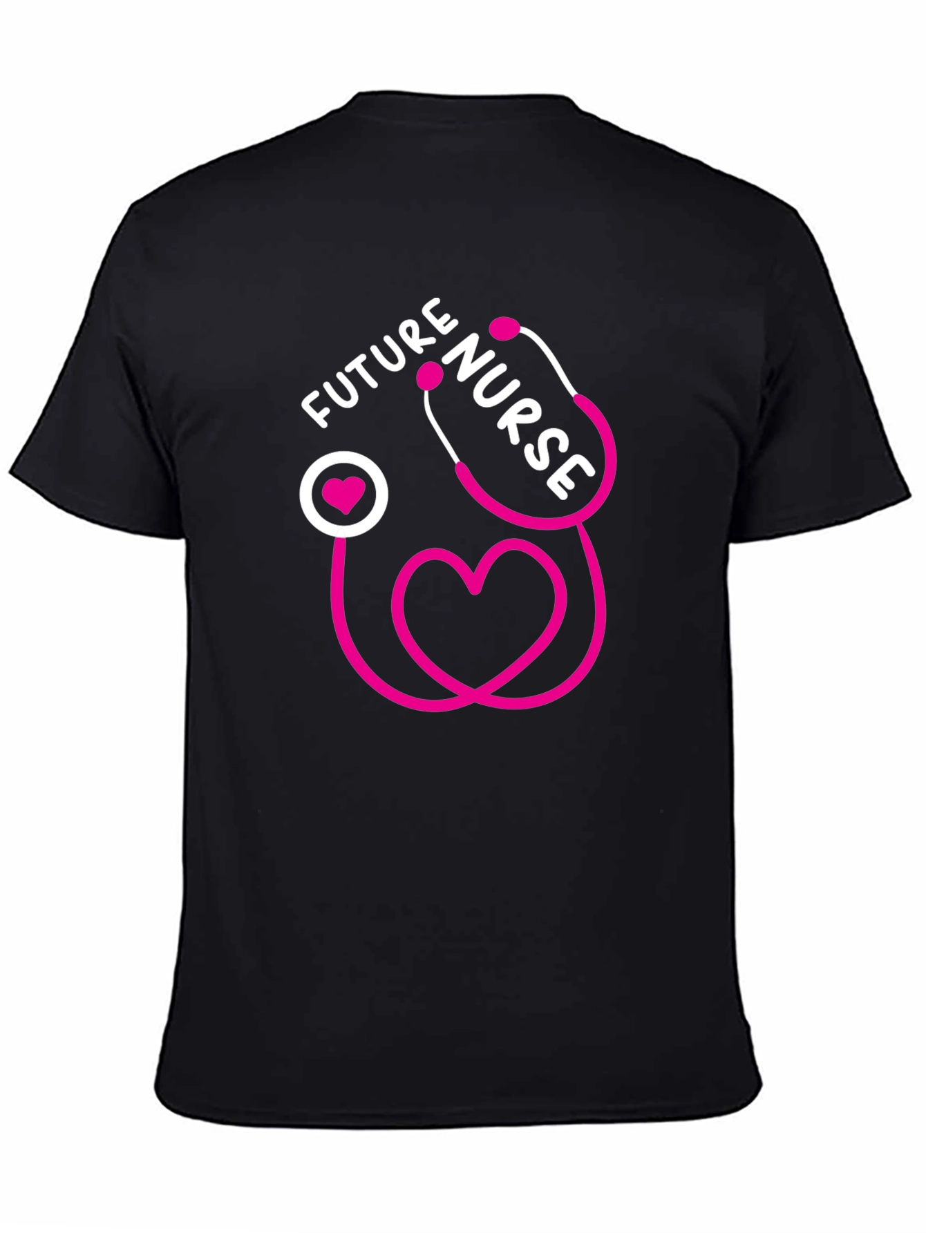 Future Nurse Stethoscope Heart T-Shirt