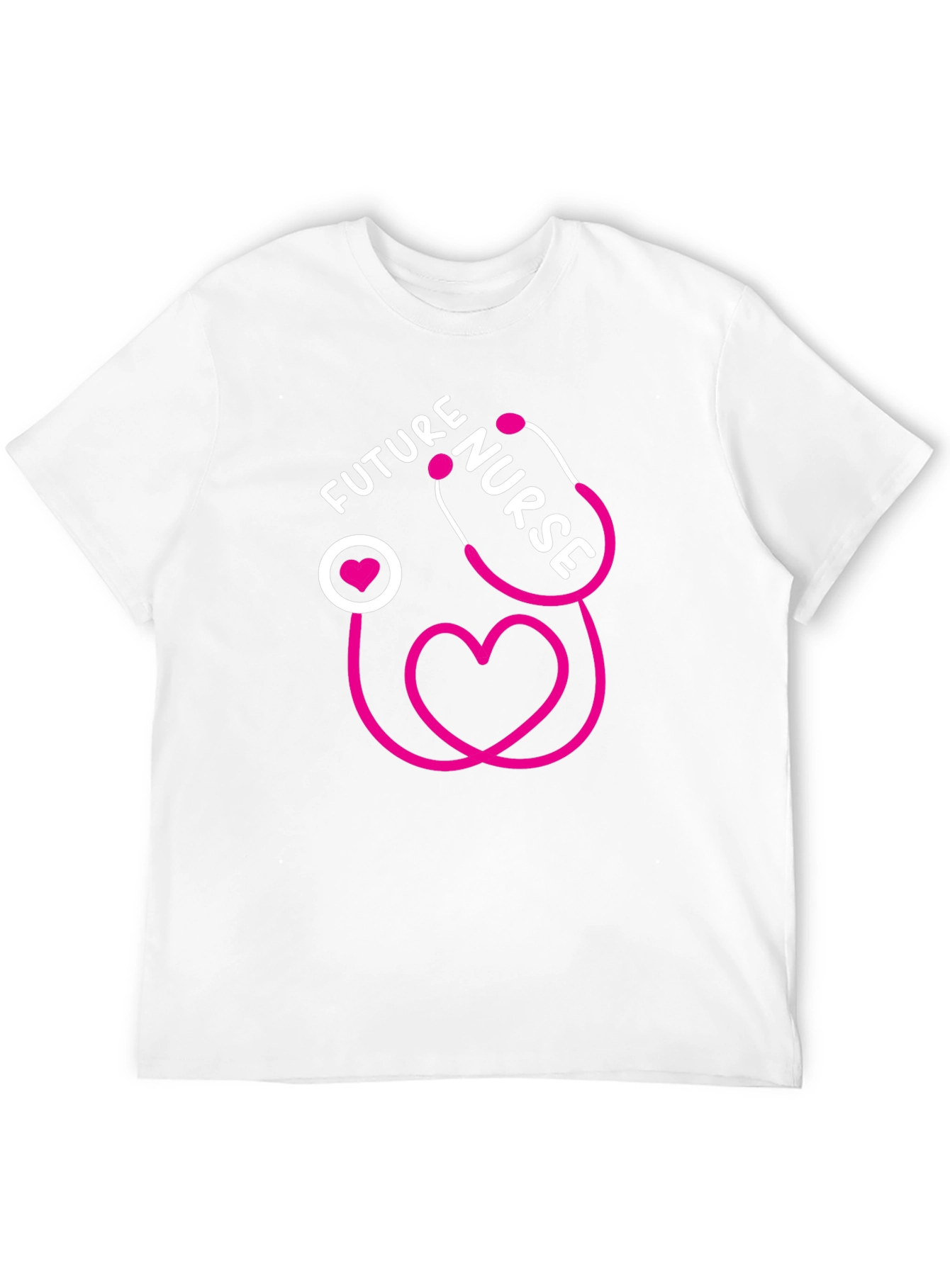 Future Nurse Stethoscope Heart T-Shirt