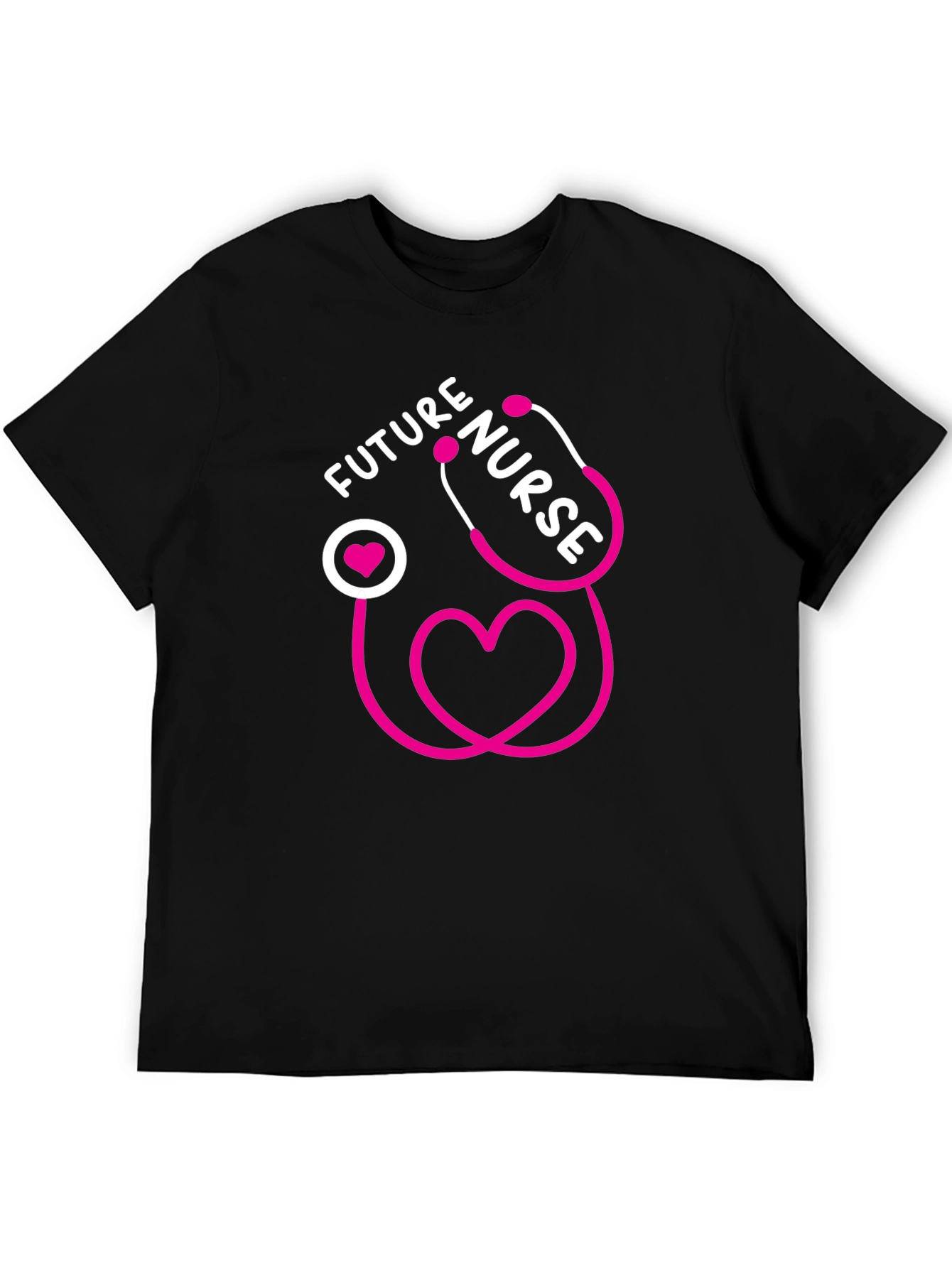 Future Nurse Stethoscope Heart T-Shirt