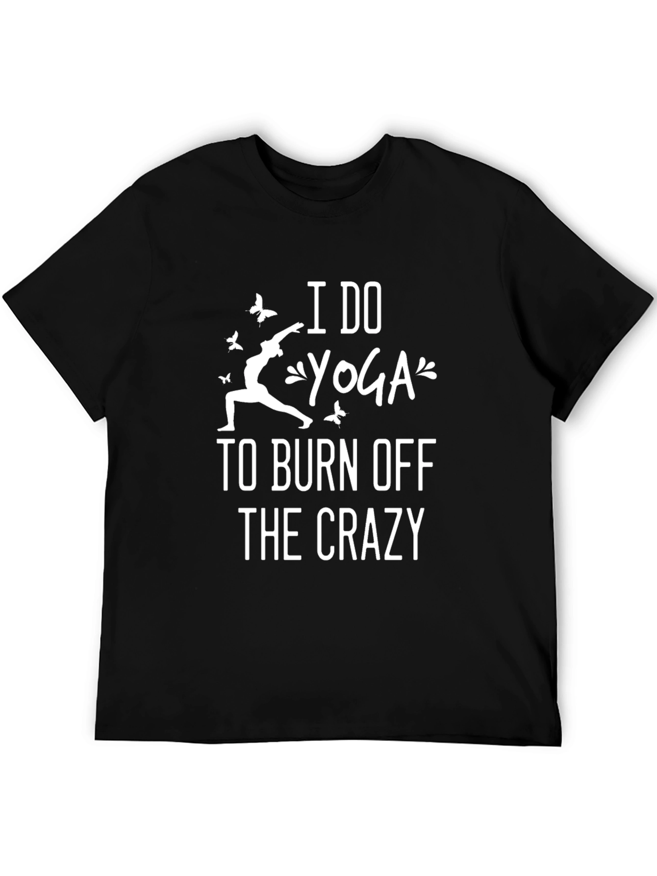 Yoga Burn Crazy Graphic T-Shirt