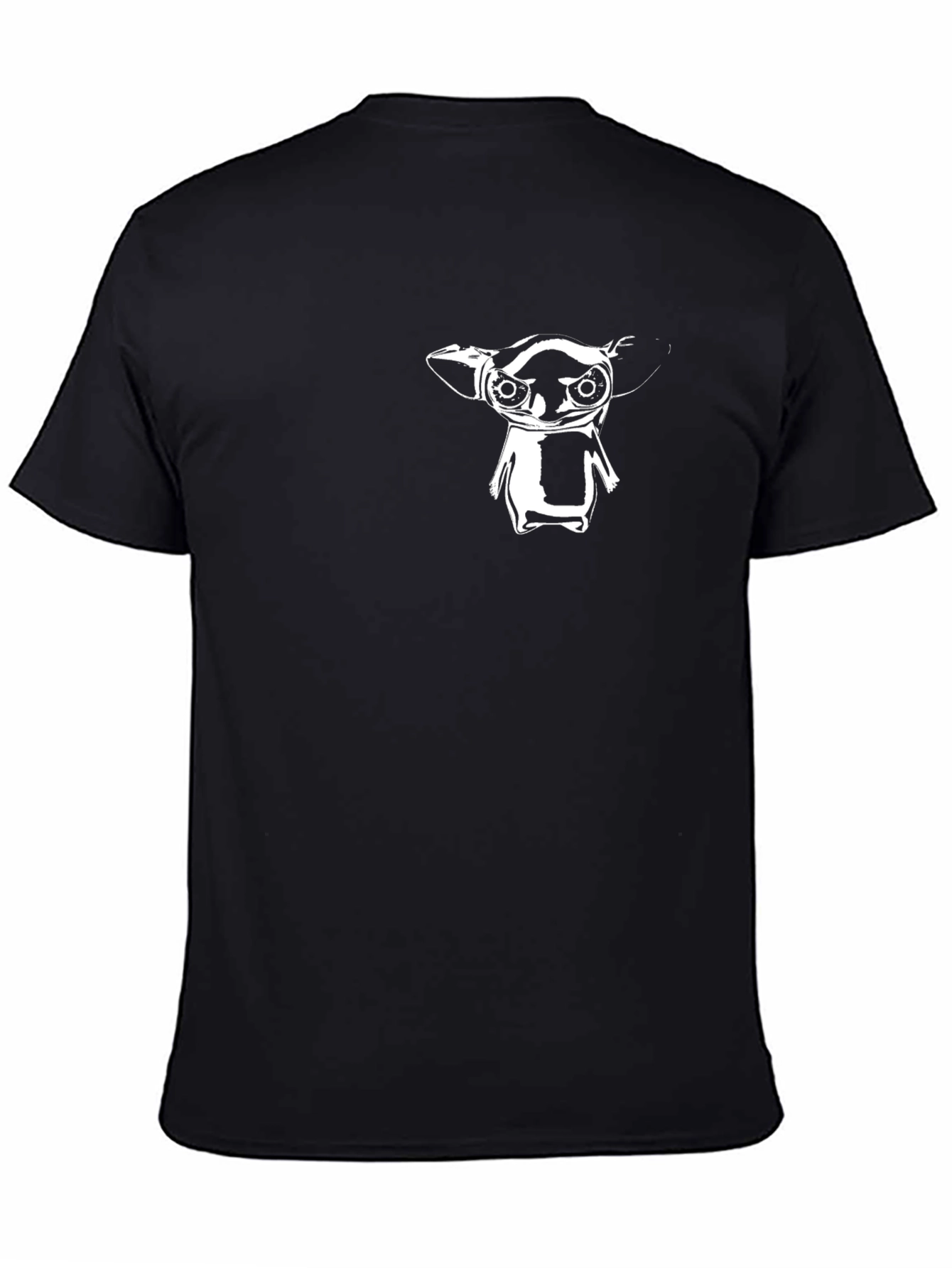 Grogu Graphic Tee - Black