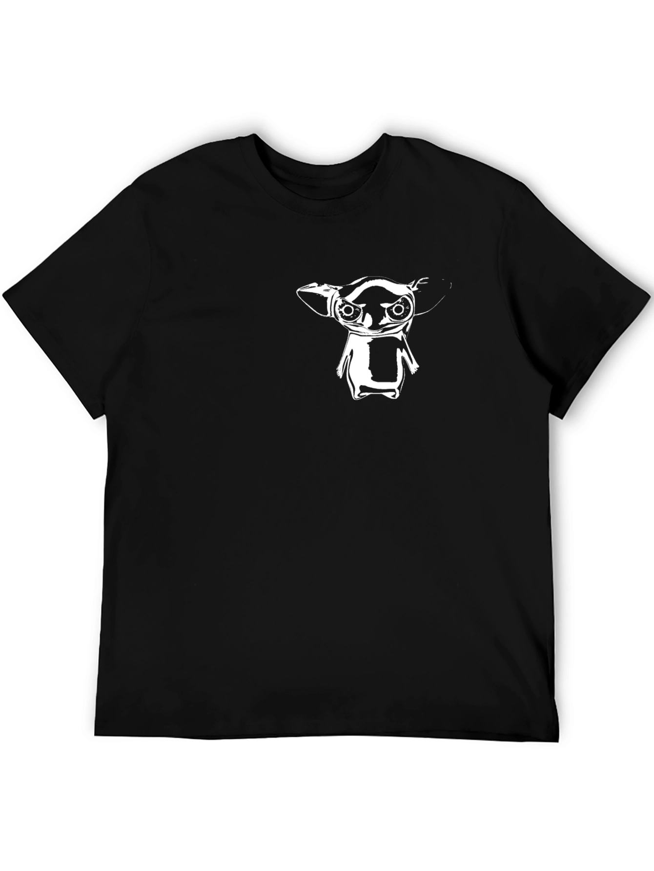 Grogu Graphic Tee - Black