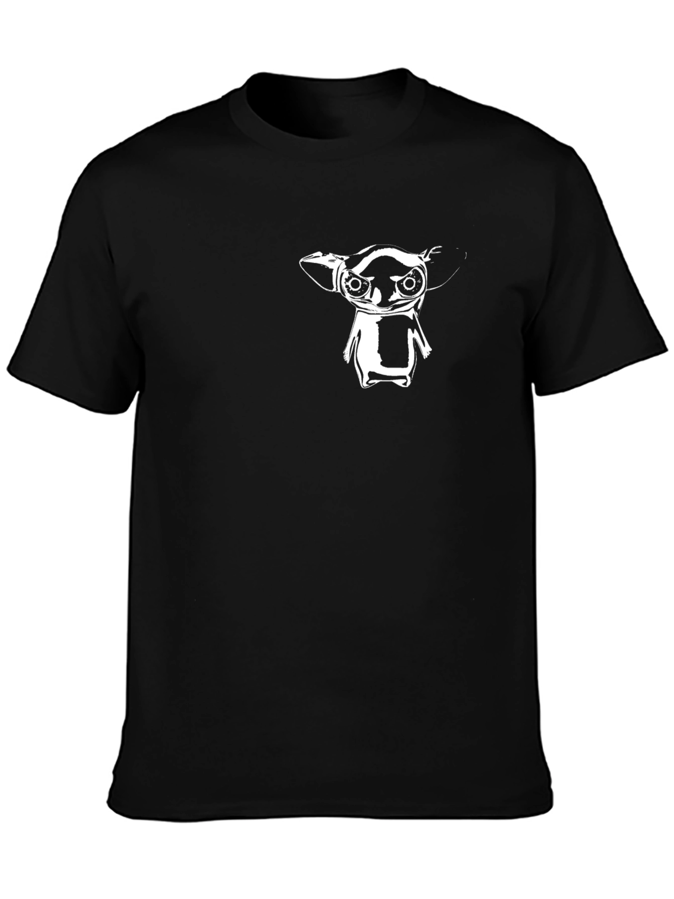 Grogu Graphic Tee - Black