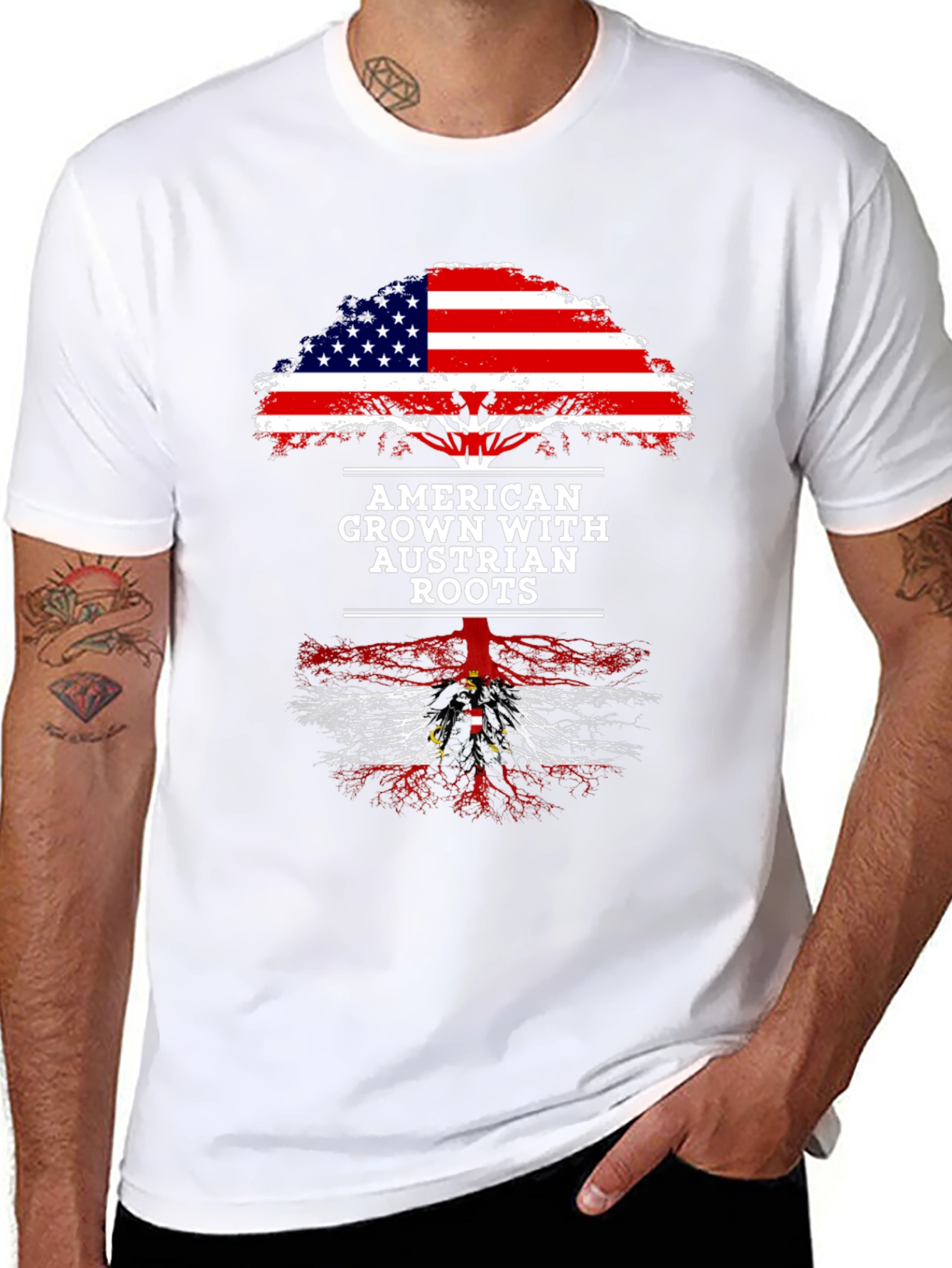 American Grown Austrian Roots Tee