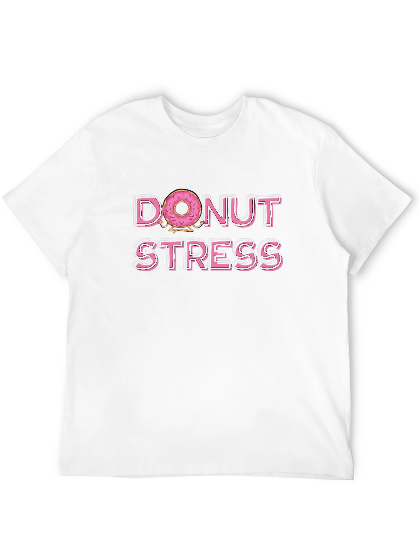 Donut Stress Graphic T-Shirt