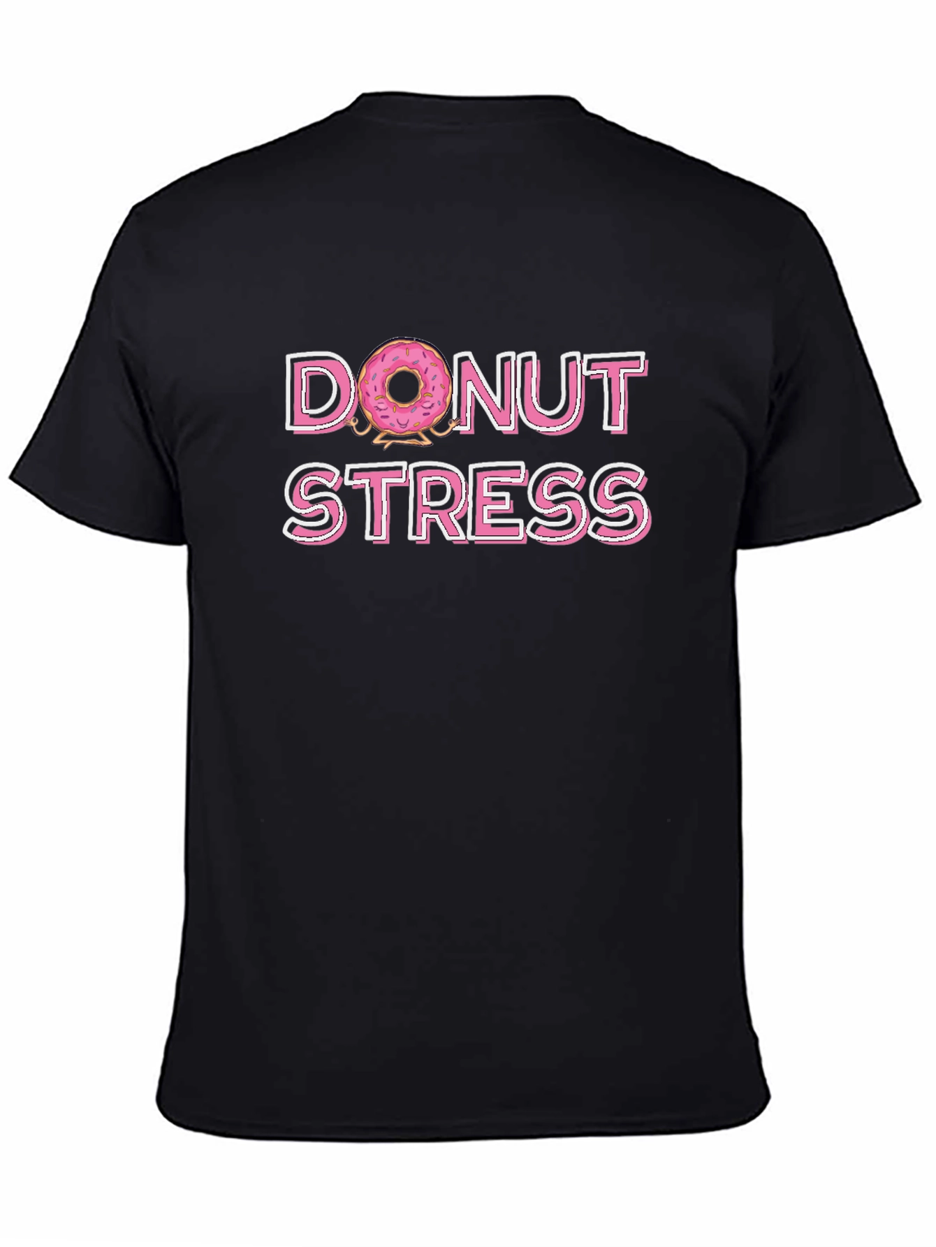 Donut Stress Graphic T-Shirt