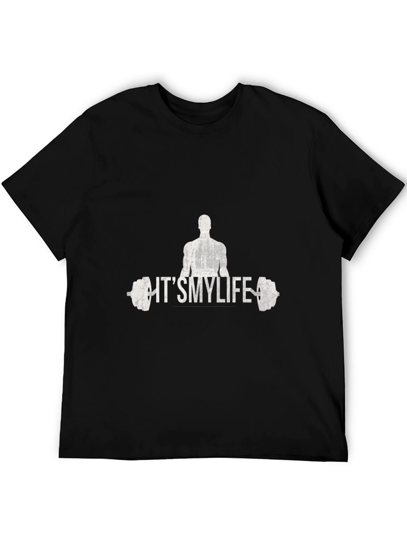 Its My Life Gym T-Shirt - Black