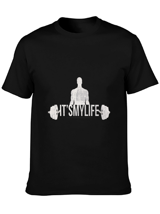 Its My Life Gym T-Shirt - Black