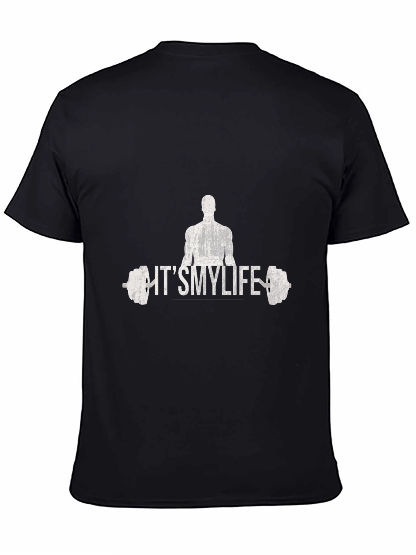 Its My Life Gym T-Shirt - Black