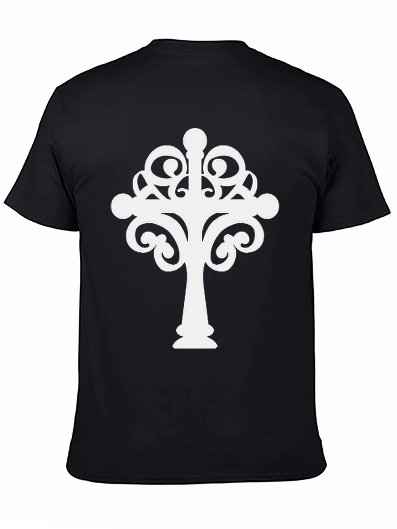 Ornate Cross Graphic T-Shirt