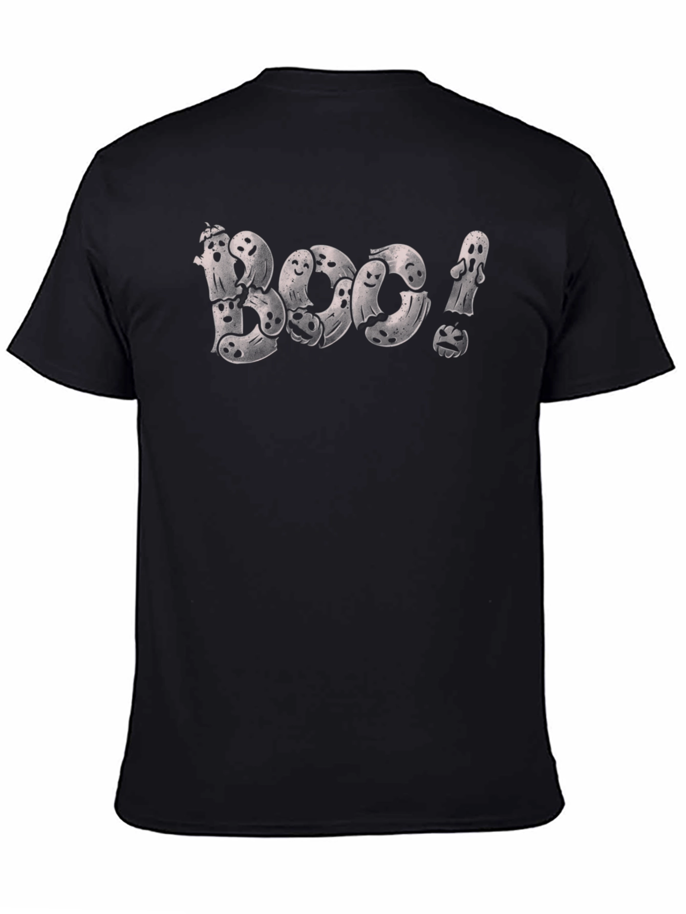 Spooky Boo! Ghost Graphic Tee - Halloween Fun