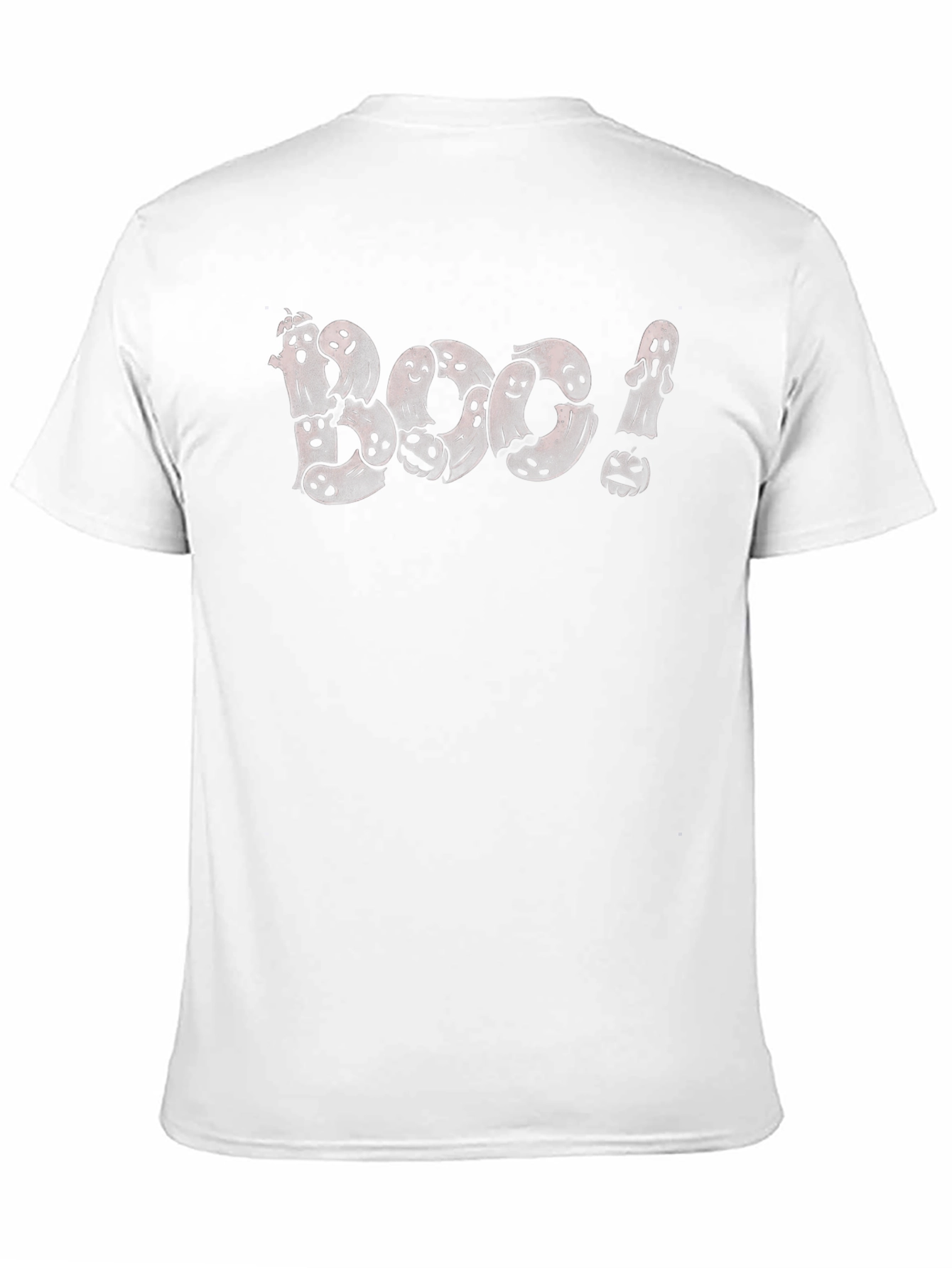 Spooky Boo! Ghost Graphic Tee - Halloween Fun