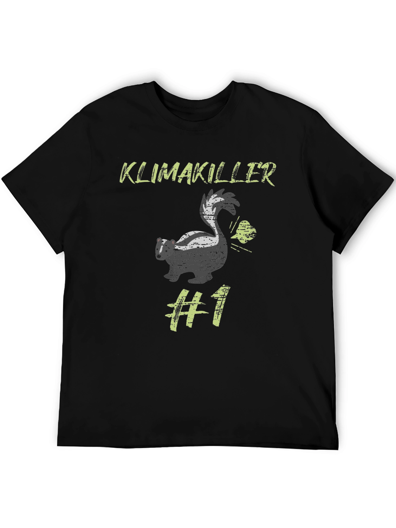 Klimakiller #1 Skunk Graphic T-Shirt