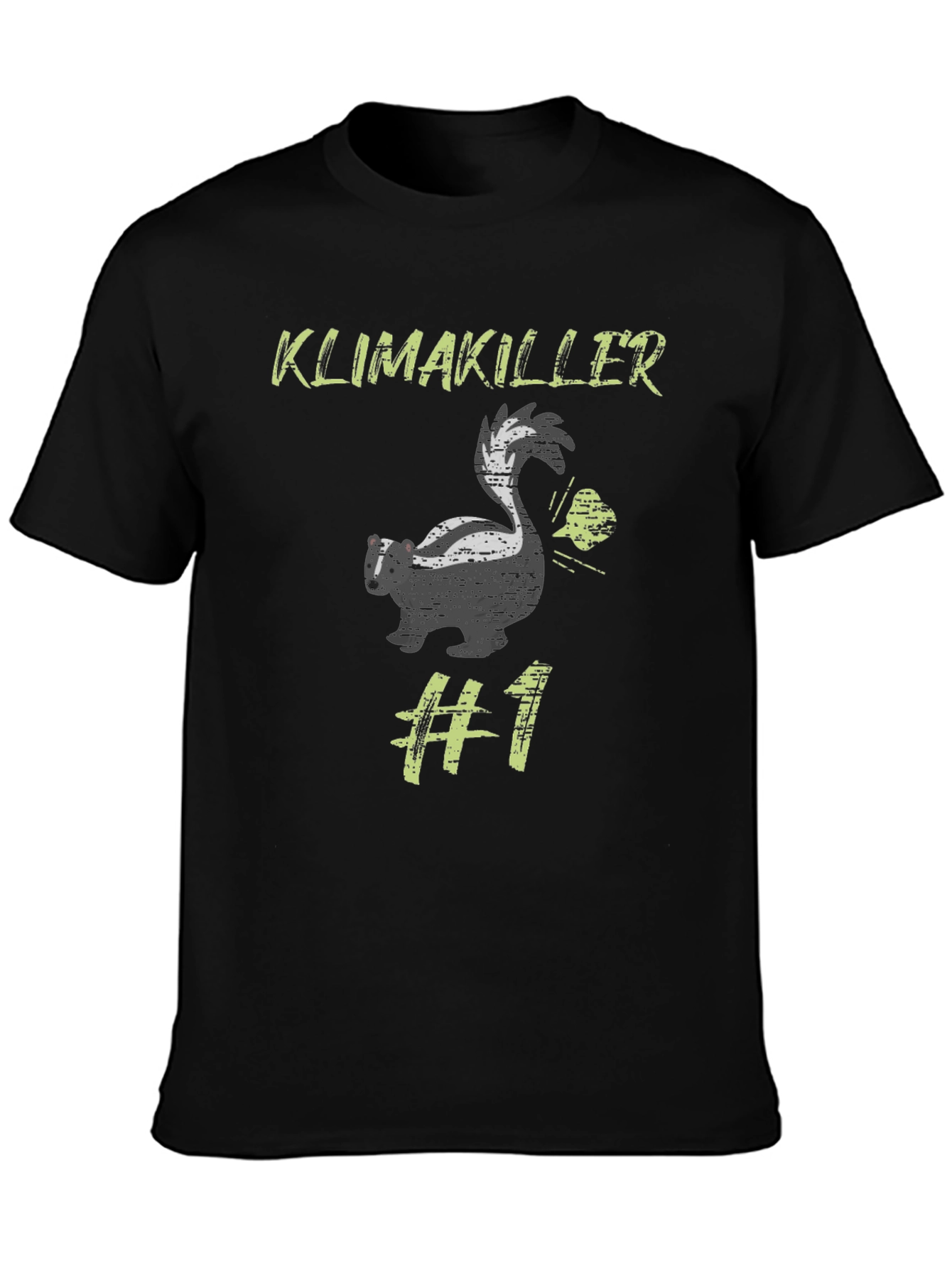 Klimakiller #1 Skunk Graphic T-Shirt