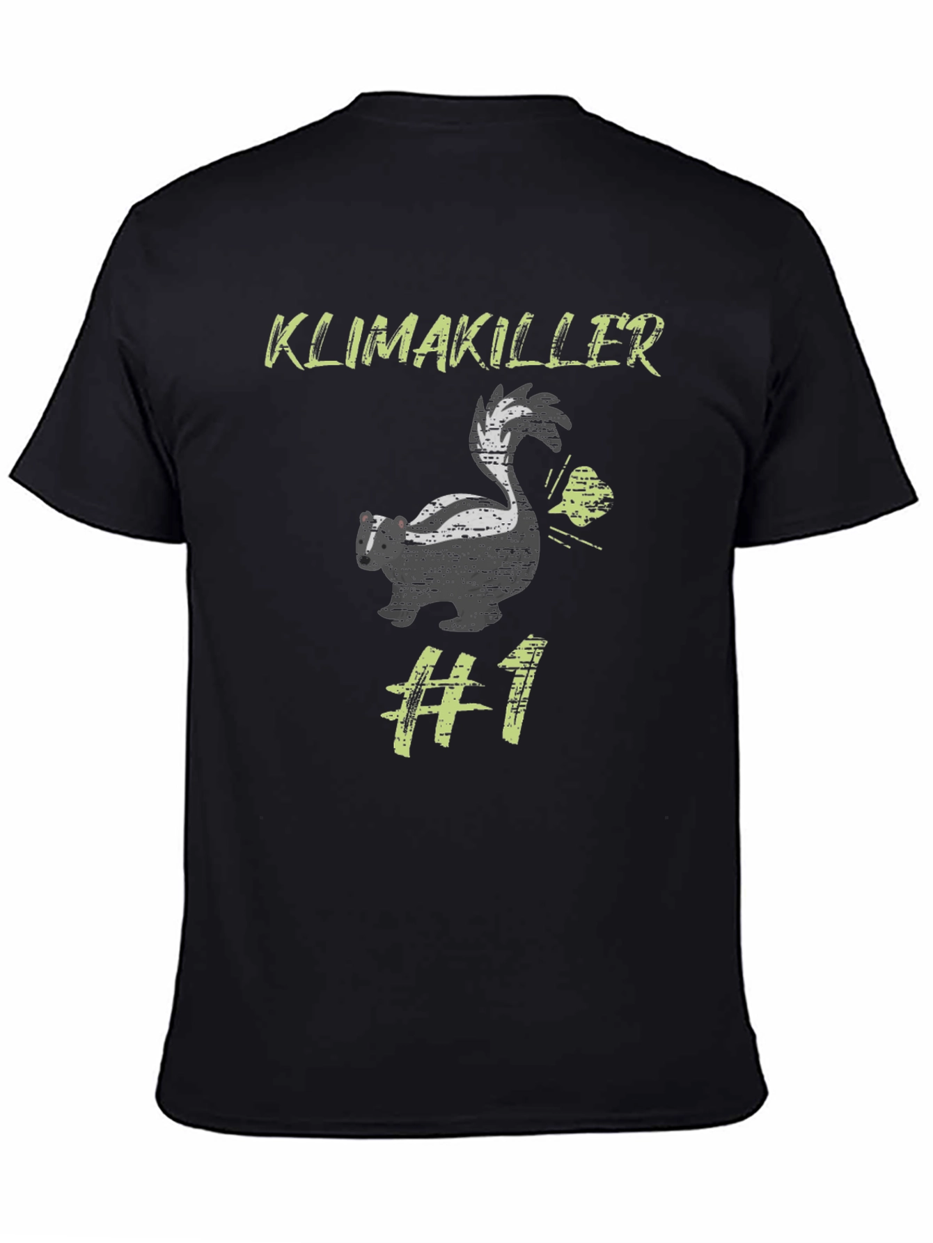 Klimakiller #1 Skunk Graphic T-Shirt
