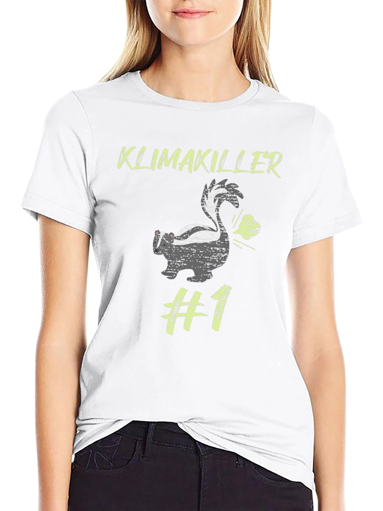 Klimakiller #1 Skunk Graphic T-Shirt