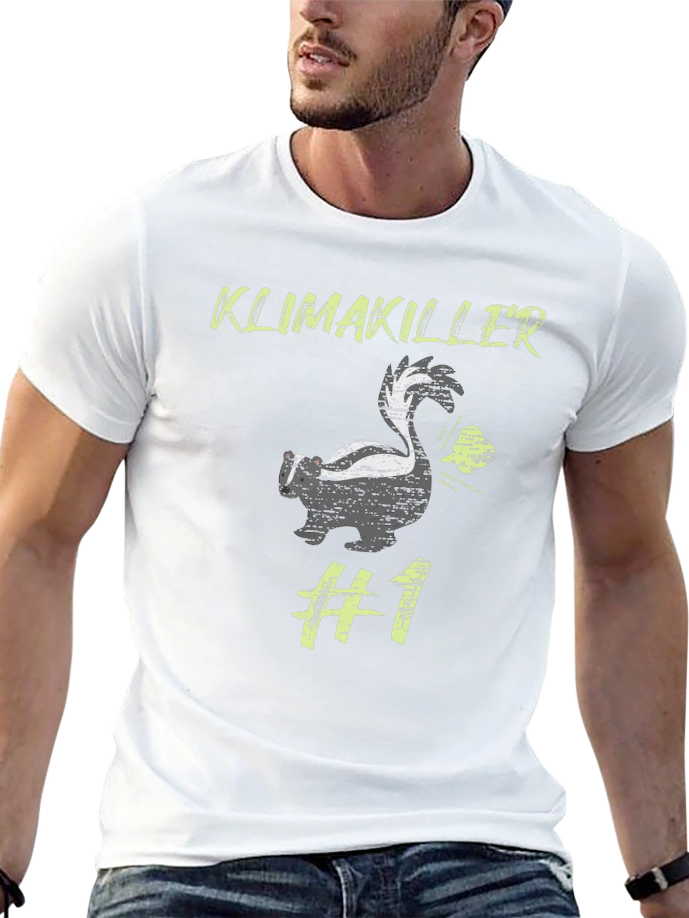 Klimakiller #1 Skunk Graphic T-Shirt