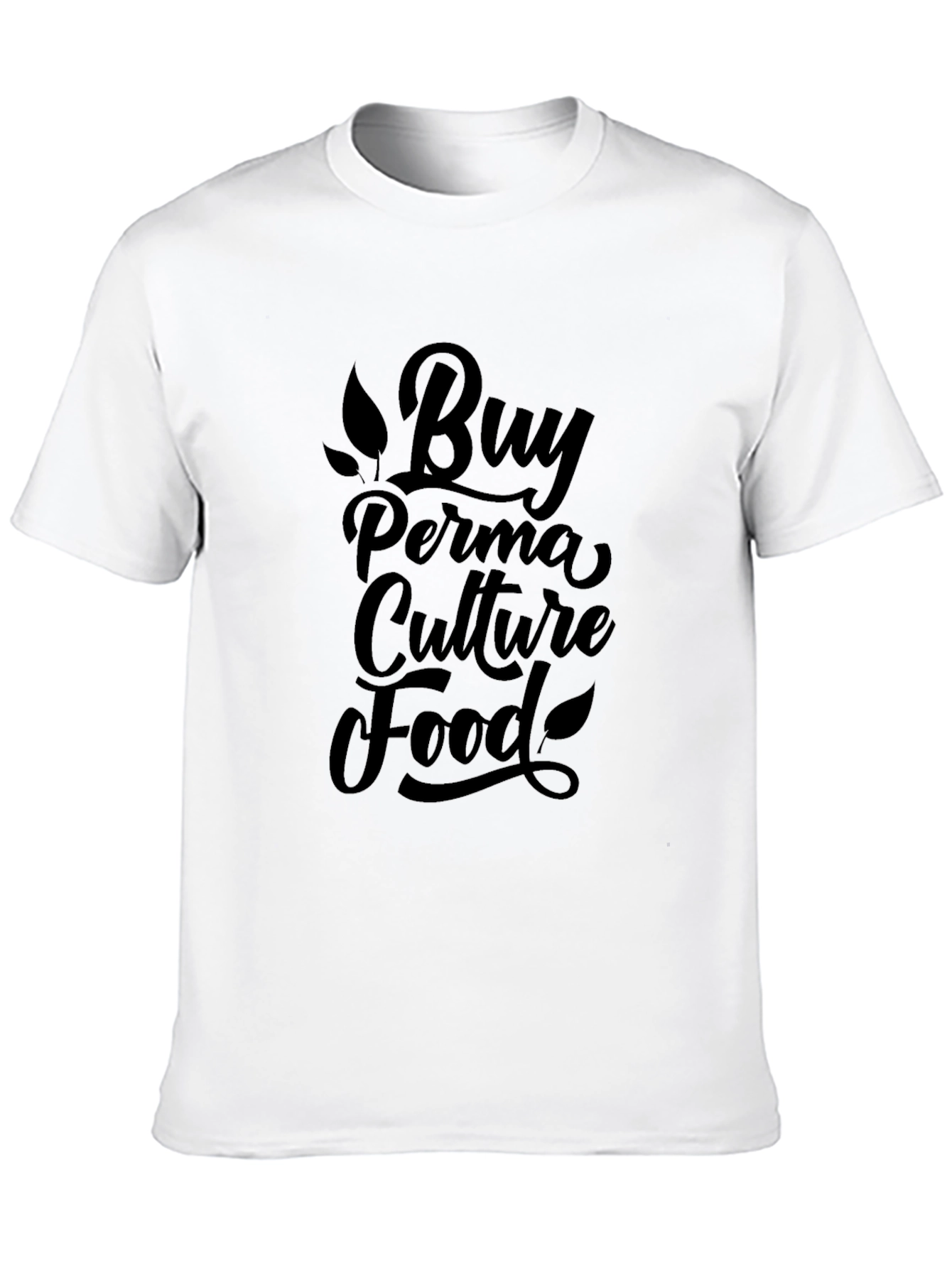Buy Perma Culture Food T-Shirt - Black