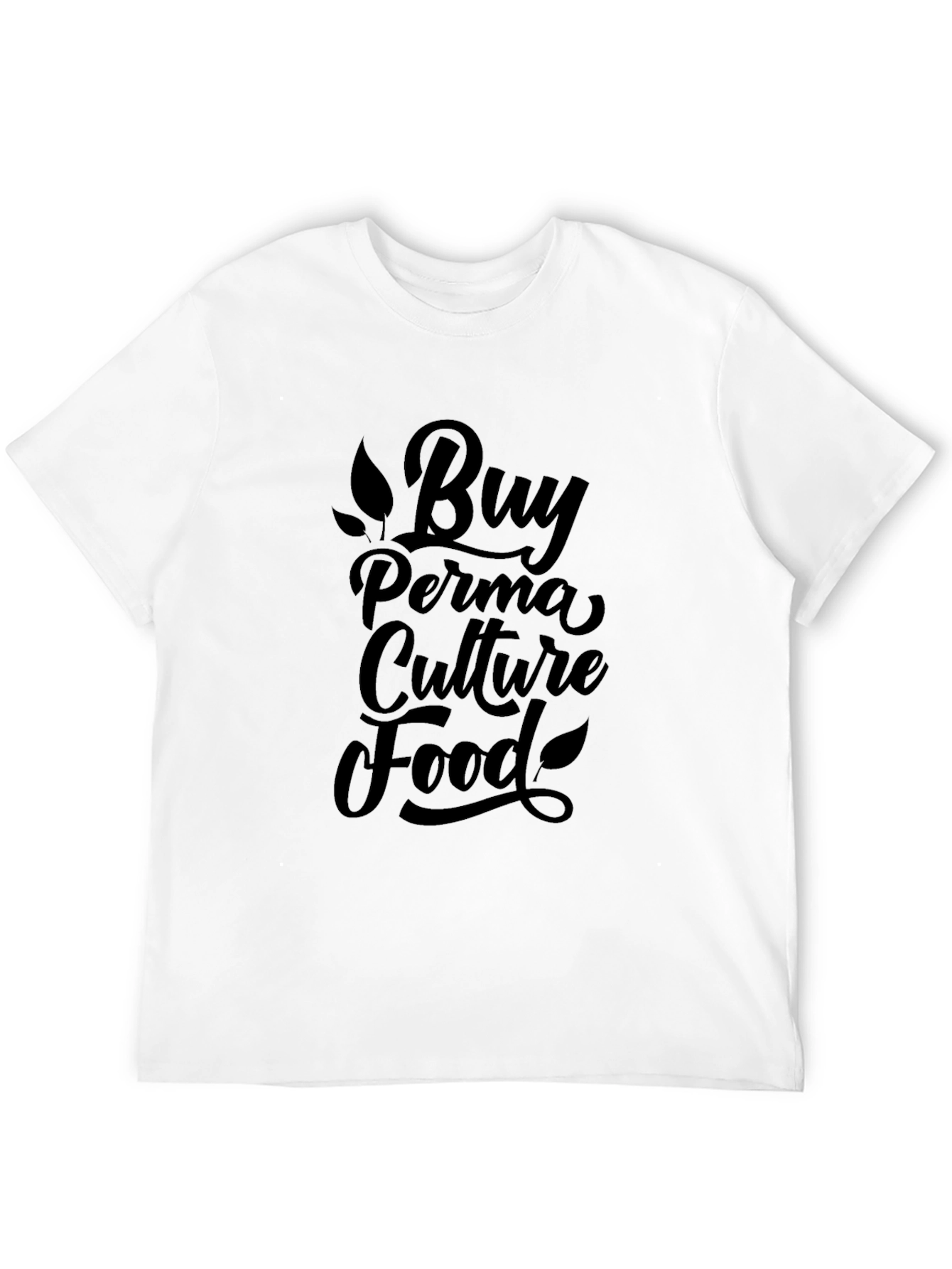 Buy Perma Culture Food T-Shirt - Black