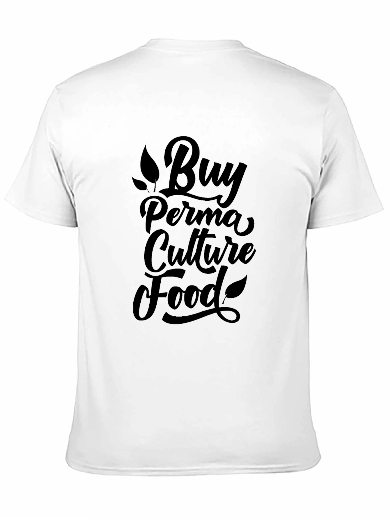 Buy Perma Culture Food T-Shirt - Black